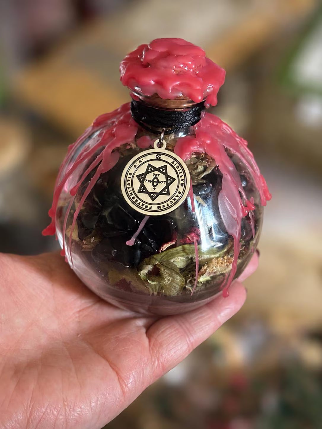 Custom Deity Devotional Altar Jar | Personalized Goddess & God Offering Jar