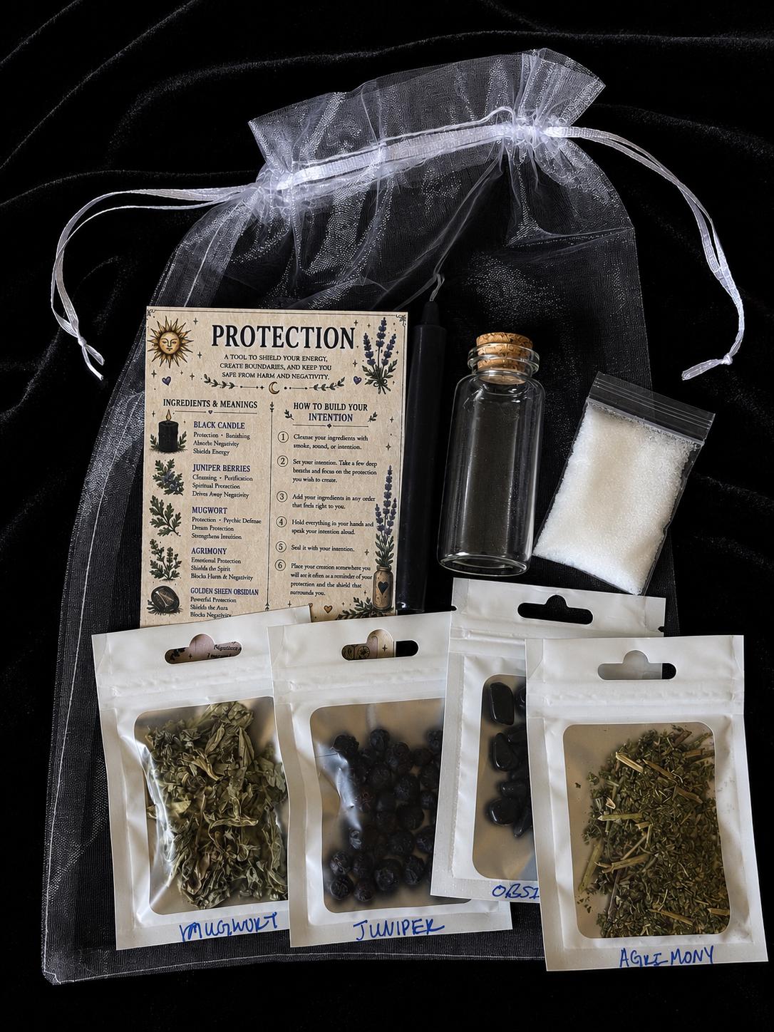 DIY  Spell Jar Kit - Choose Your Intention