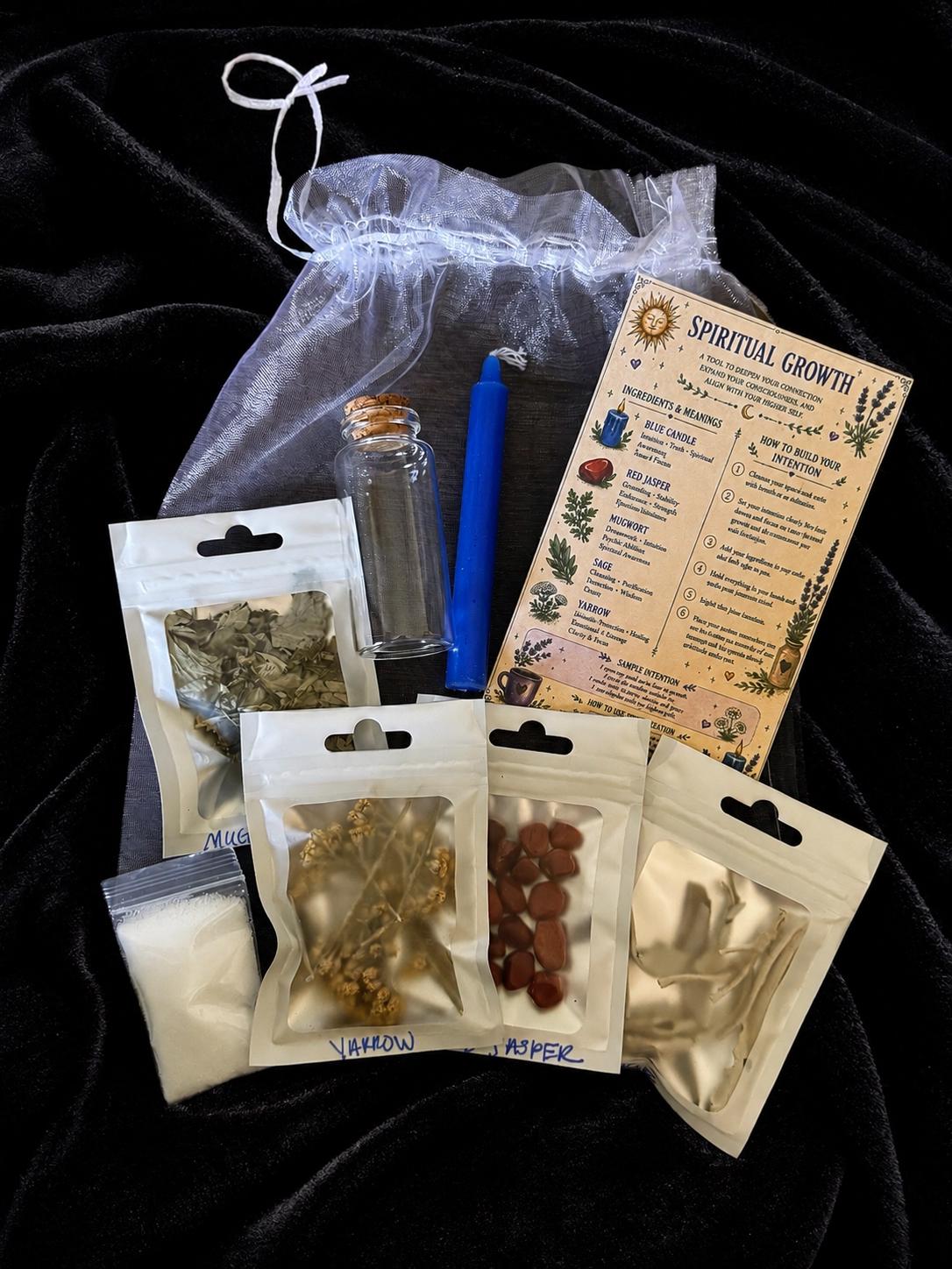 DIY  Spell Jar Kit - Choose Your Intention