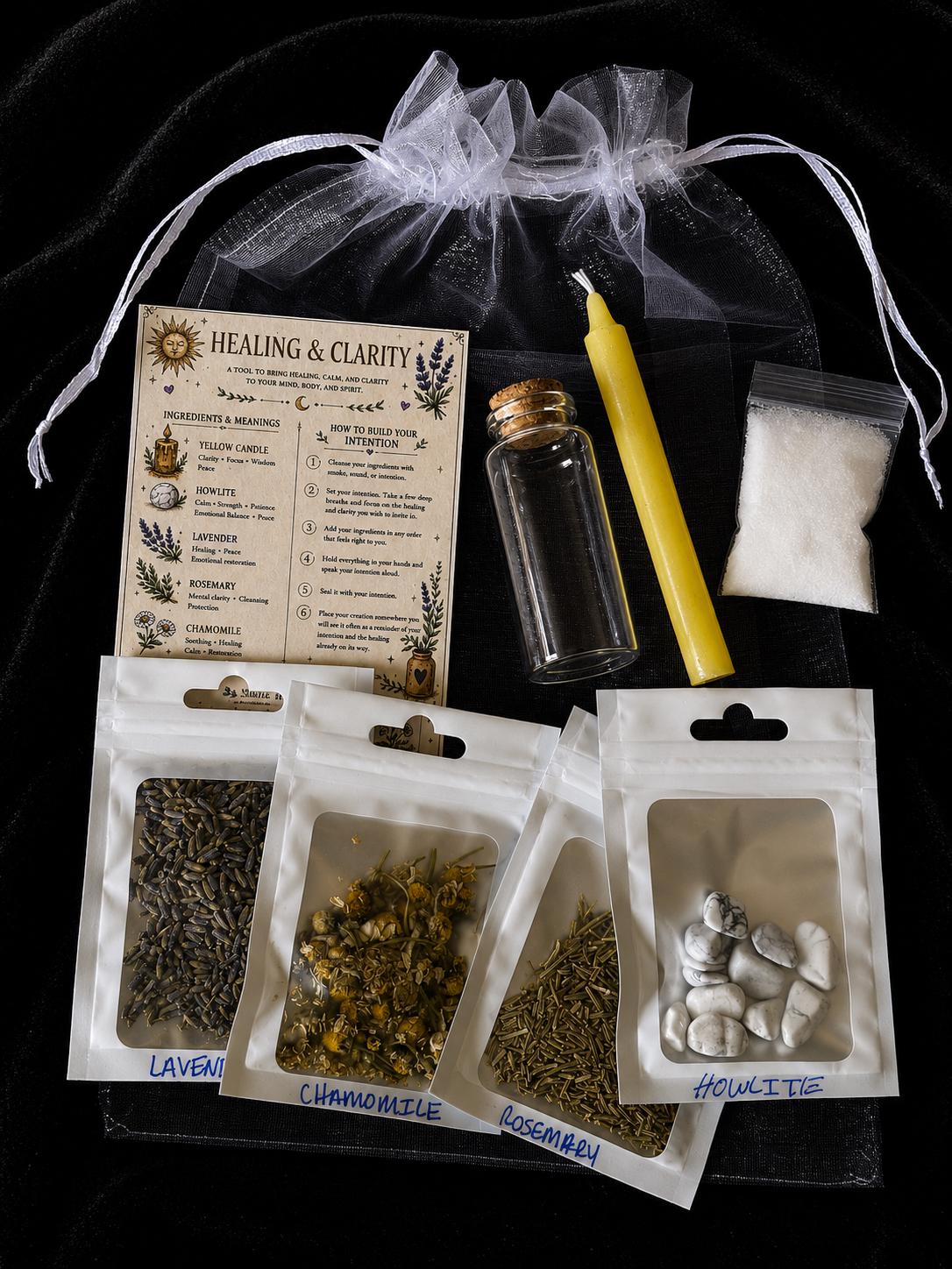 DIY  Spell Jar Kit - Choose Your Intention