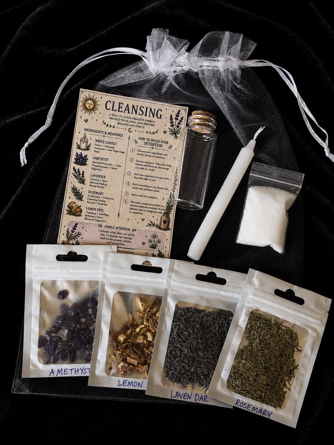 DIY  Spell Jar Kit - Choose Your Intention