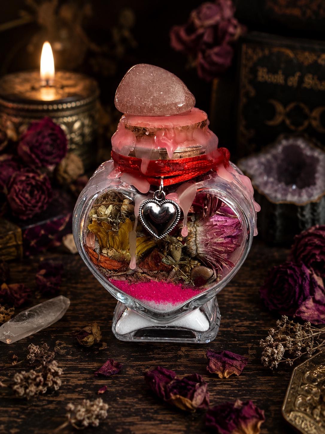 Siren’s Spell | Glamour Spell Jar | Confidence, Beauty & Attraction Ritual